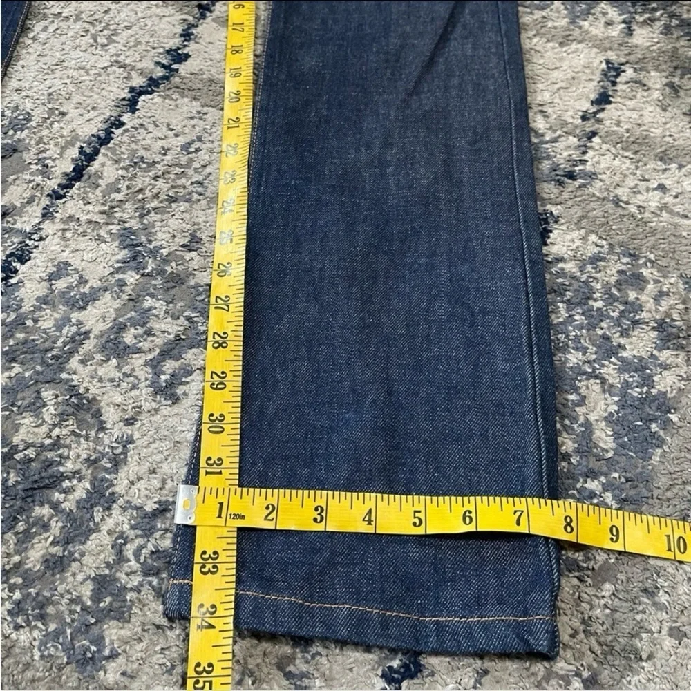 NWOT A.P.C New Cure H Dark‎ Denim Rigid Jeans Size 32X34